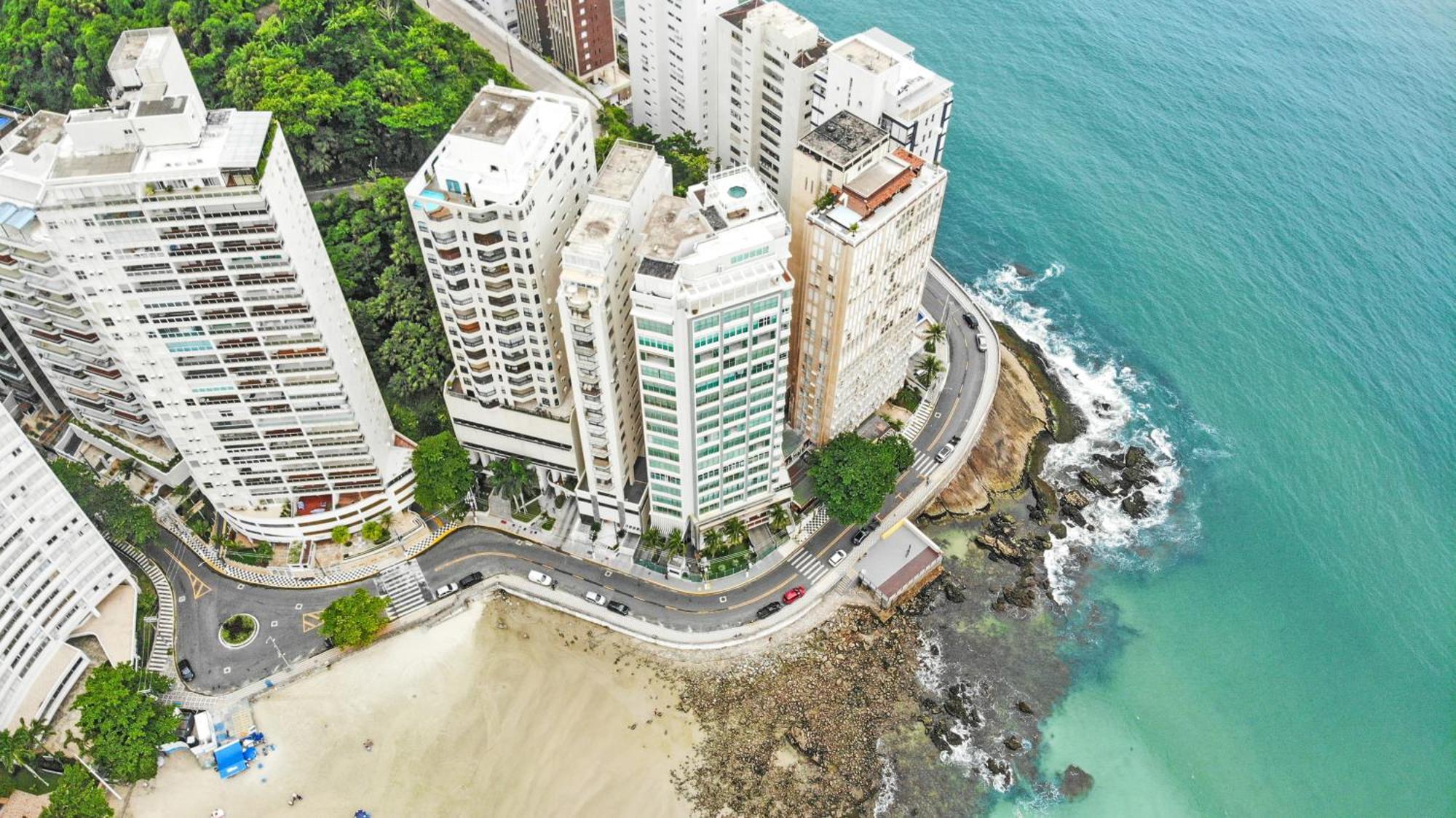 Apartamento Vista Incrivel Beira-mar Espacoso 4 Qts Ac